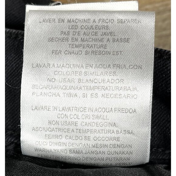 Enrica Black and Yellow Multi Zipper Jeans Size 28 (28 x 30) - Picture 5 of 6